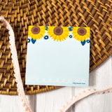 Sunflower Post It Notes 3x3