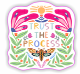 Trust The Process Vinyl Sticker