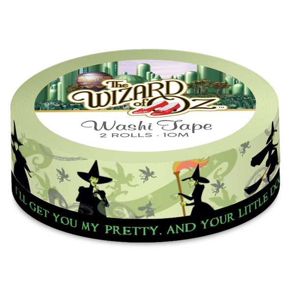 Wizard of Oz Wicked Witch Washi Tape Set