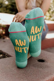 Aw Nuts Socks Woven Pear