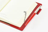Hobonichi 5-Year Techo Leather Cover (Red) A6