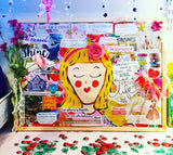 Sold Out - Vision Board Workshop - Mixed Media Art with Rebecca Hoot