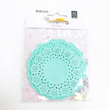 Beautiful Things Teal Doilies 60/Pkg