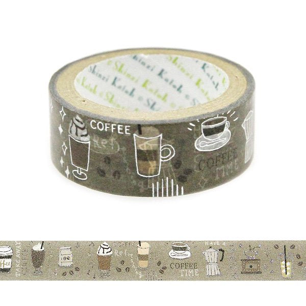 Coffee Washi Tape Shinzi Katoh Design