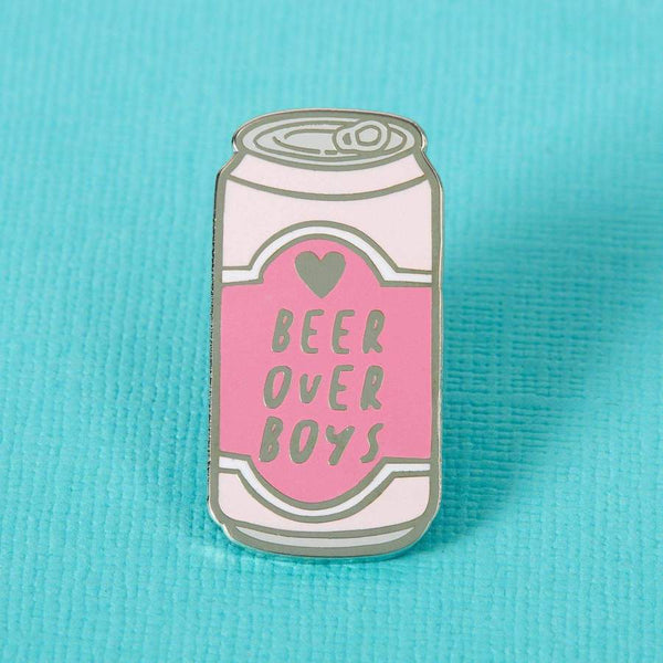 Beer Over Boys Enamel Pin