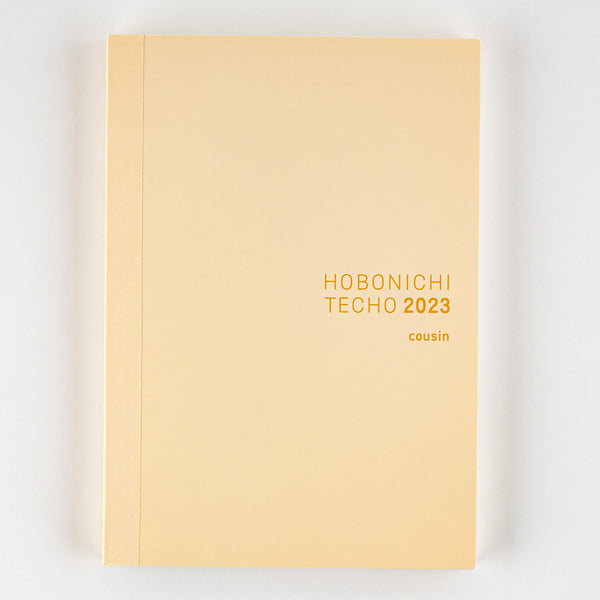 Hobonichi Techo 2023 Cousin Book English Edition A5 Size