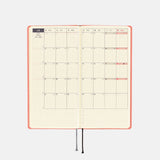 Hobonichi Weeks Mega 2023 Happiness Pink Hardcover Book