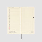 Hobonichi Weeks 2023 White Line Ivory Weeks Softcover Book