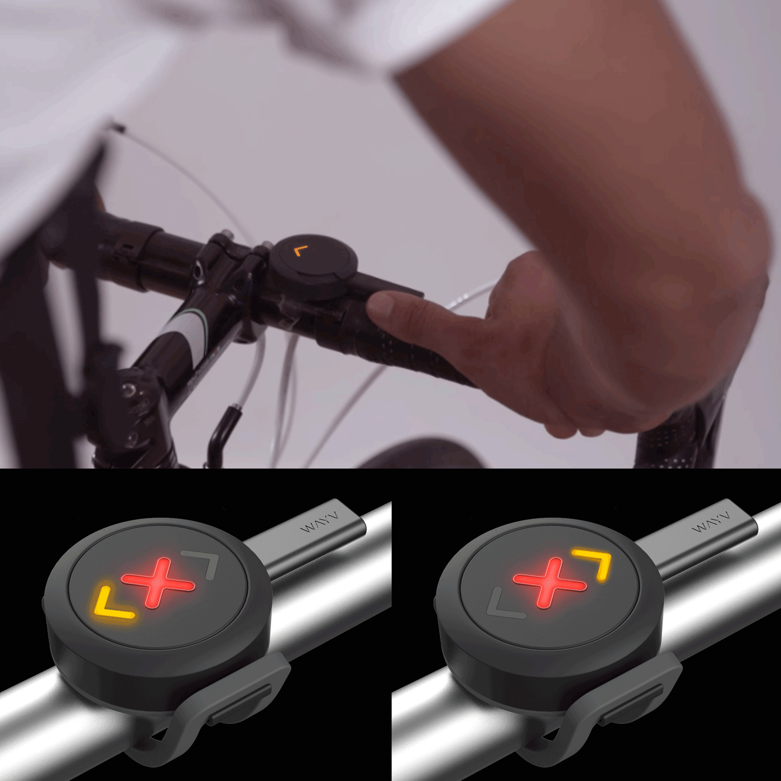 wearable lights cycling