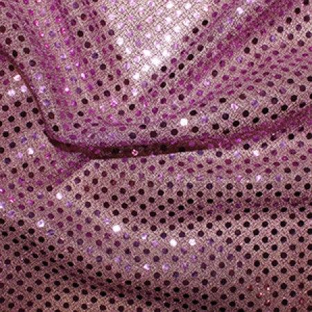 Sequin Knit Fabric Lilac C1778