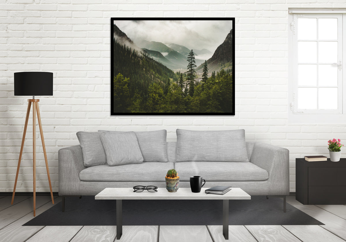 Colorado Mountain Valley Neture Photography Wall Art Print – Lost Kat ...