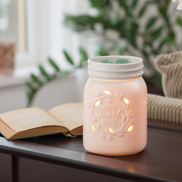 white electric wax warmer