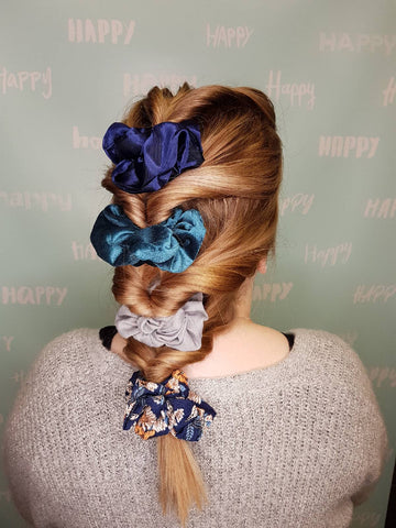 13 Scrunchie Hairstyles With Our Kb Scrunchies Chatters