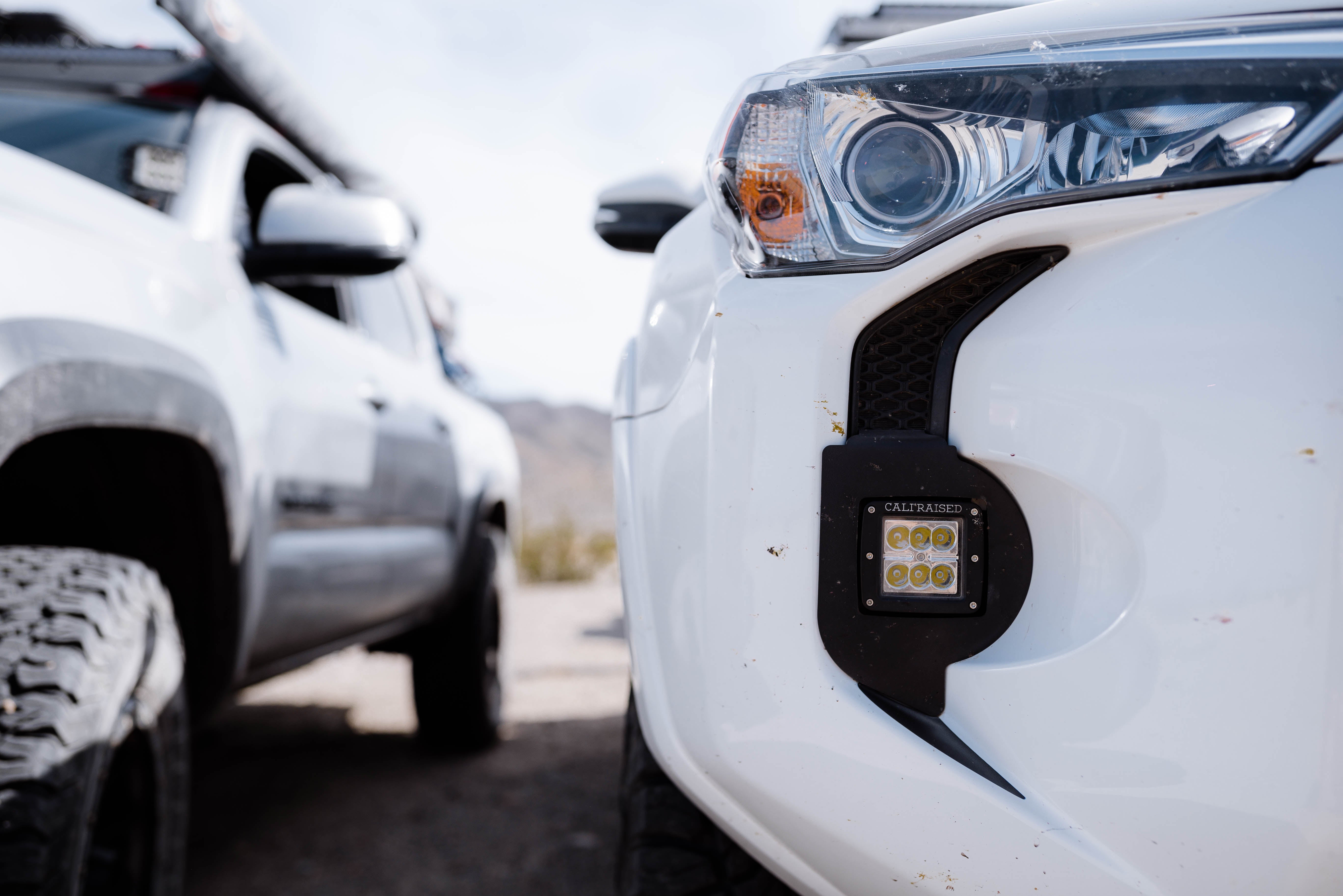 2014-2021 Toyota 4Runner LED Fog Light Pod Replacements Brackets Kit
