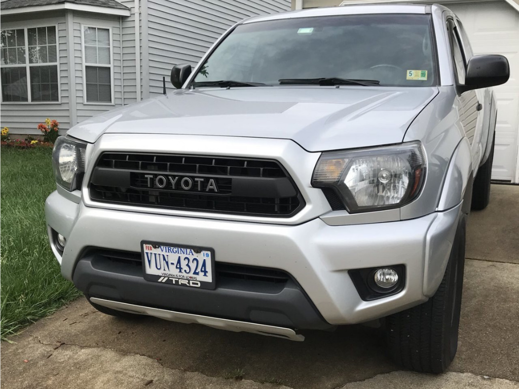 2012 2015 Toyota Tacoma Faux Pro Grille