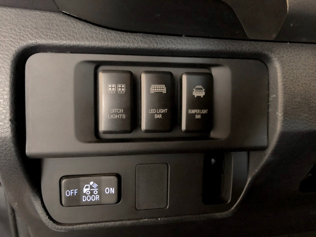 2016-2018 Toyota Tacoma OEM Style Switch Panel – Cali ... led jeep light switch wiring diagram 