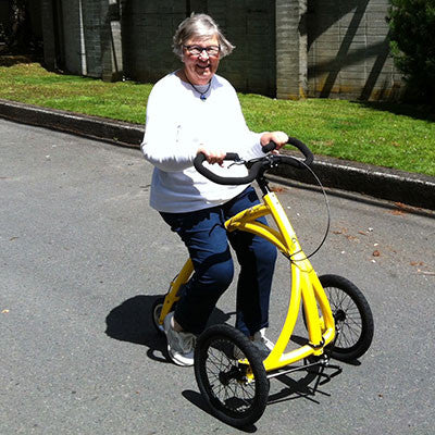 barbara alinker walking bike