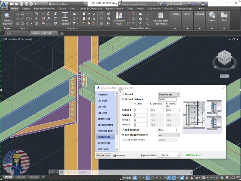 what is new in autodesk advance steel 2019