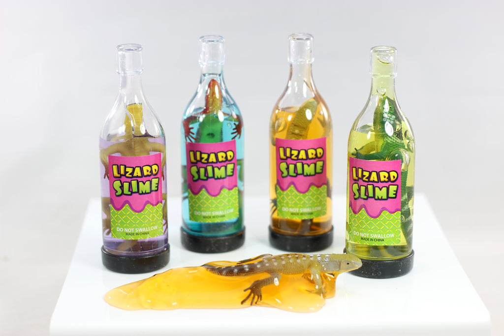 Slimy Lizard Slime  Bottle  2 Girls 1 Shop