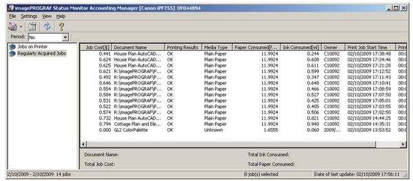 Canon Accounting Manager