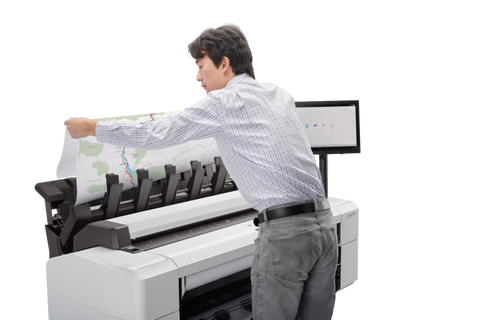 HP DesignJet T2600 easy print retrieval
