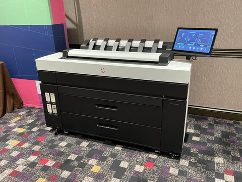 HP DesignJet XL-3800 - 6 D-size sheets per minute printer
