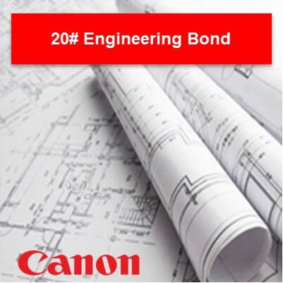 Canon - bond paper - 1 roll(s) - Roll (36 in x 300 ft) - 75 g/m² - 3871V288  - Paper & Labels 