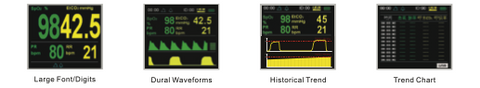 Solaris Capnogragh Display Options