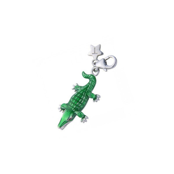 alligator croc charm