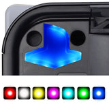 PlayVital eXtremeRate 7 Colors 24 Effects RGB Logo LED for PS5 Console, Illuminated Logo LED for PS5 Disc & Digital Console - PFLED08