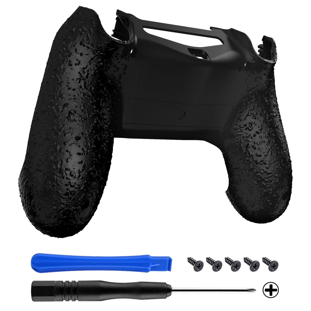 eXtremeRate Textured Black Non-slip Housing for PS4 Slim – GamingCobra