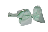 6 Inch Boutique Bow Headband - Light Mint - Dream Lily Designs