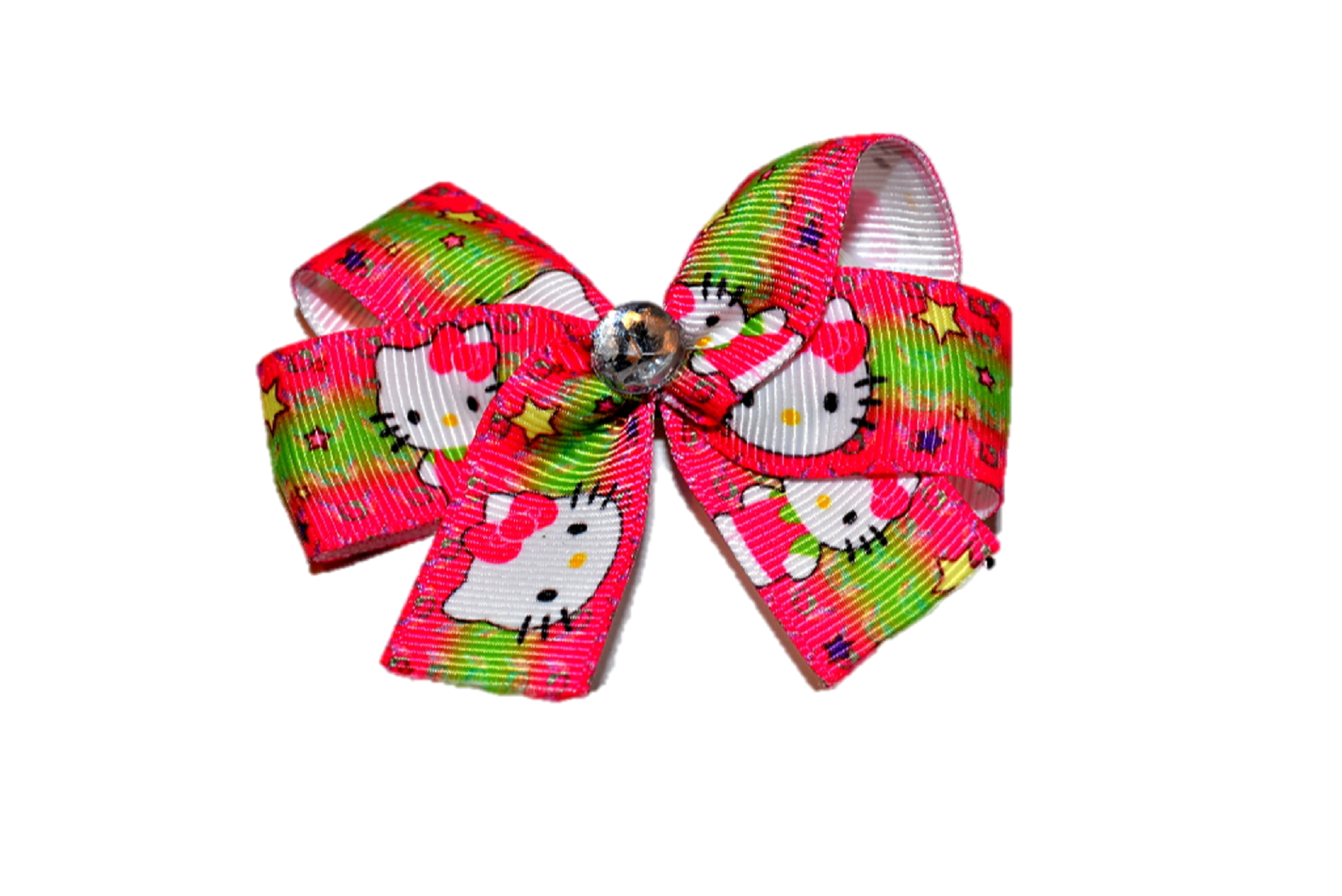 Hello Kitty Pink Green Bow Misc Characters