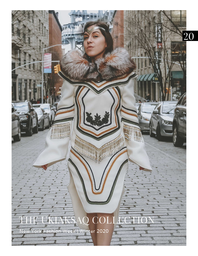 The Ukiaksaq Collection - NYFW - 2020 — Victoria's Arctic Fashion