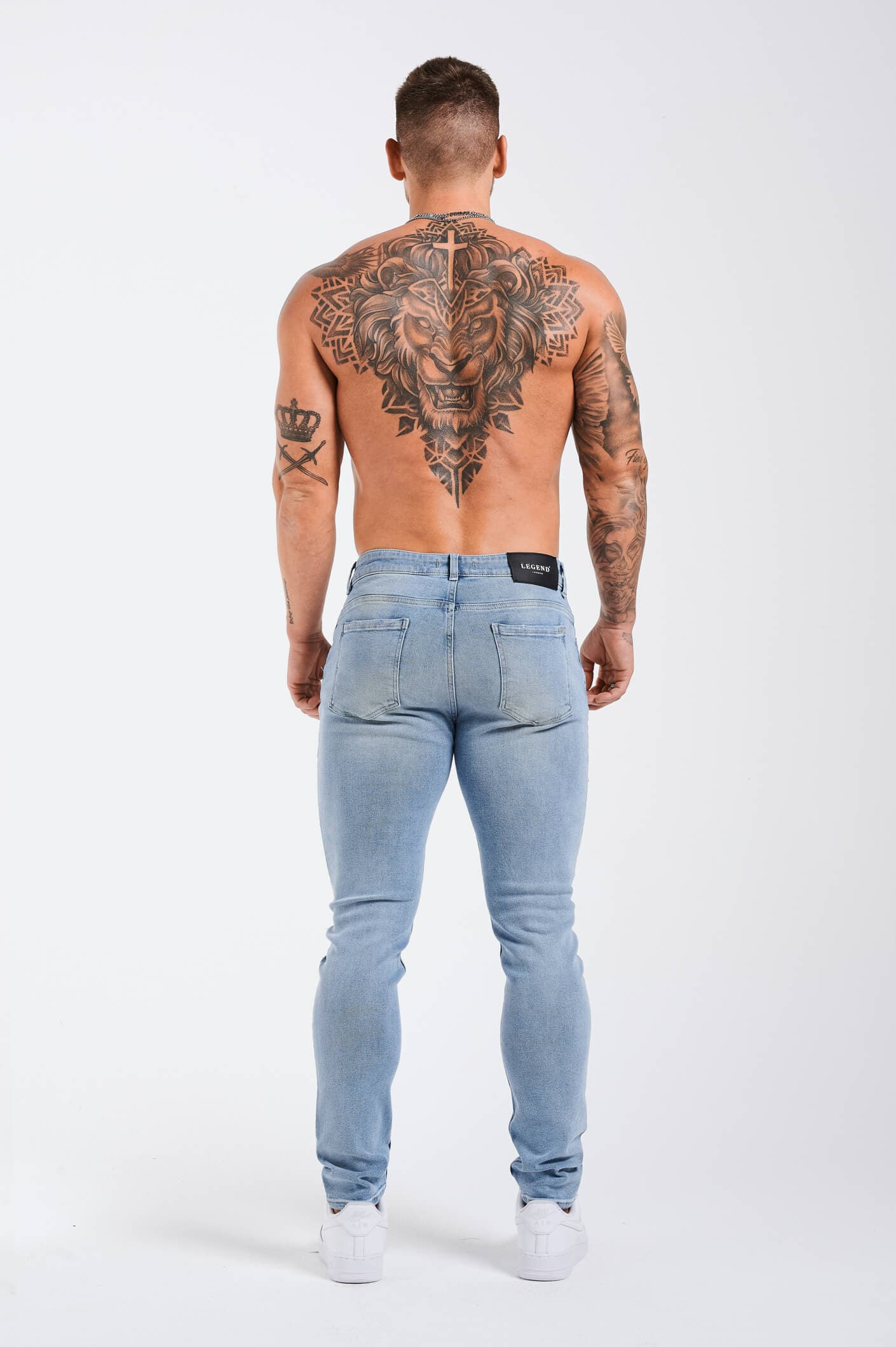 SLIM FIT JEANS 2.0 - SANDY BLUE