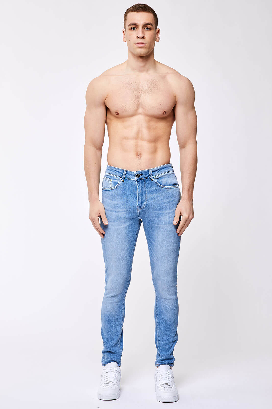 SKINNY FIT JEANS - ESSENTIAL BLUE DENIM