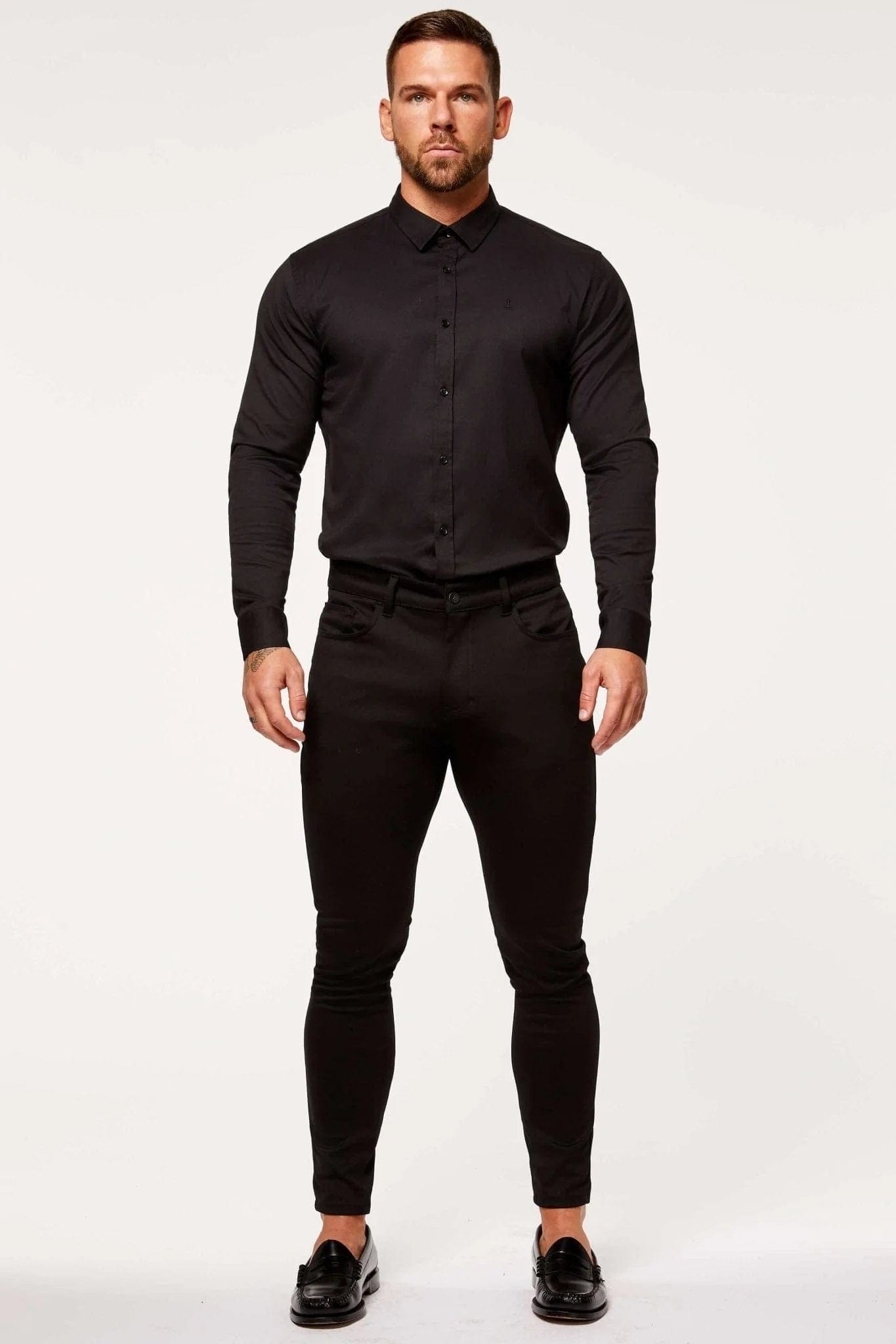 DRESS SHIRT - BLACK