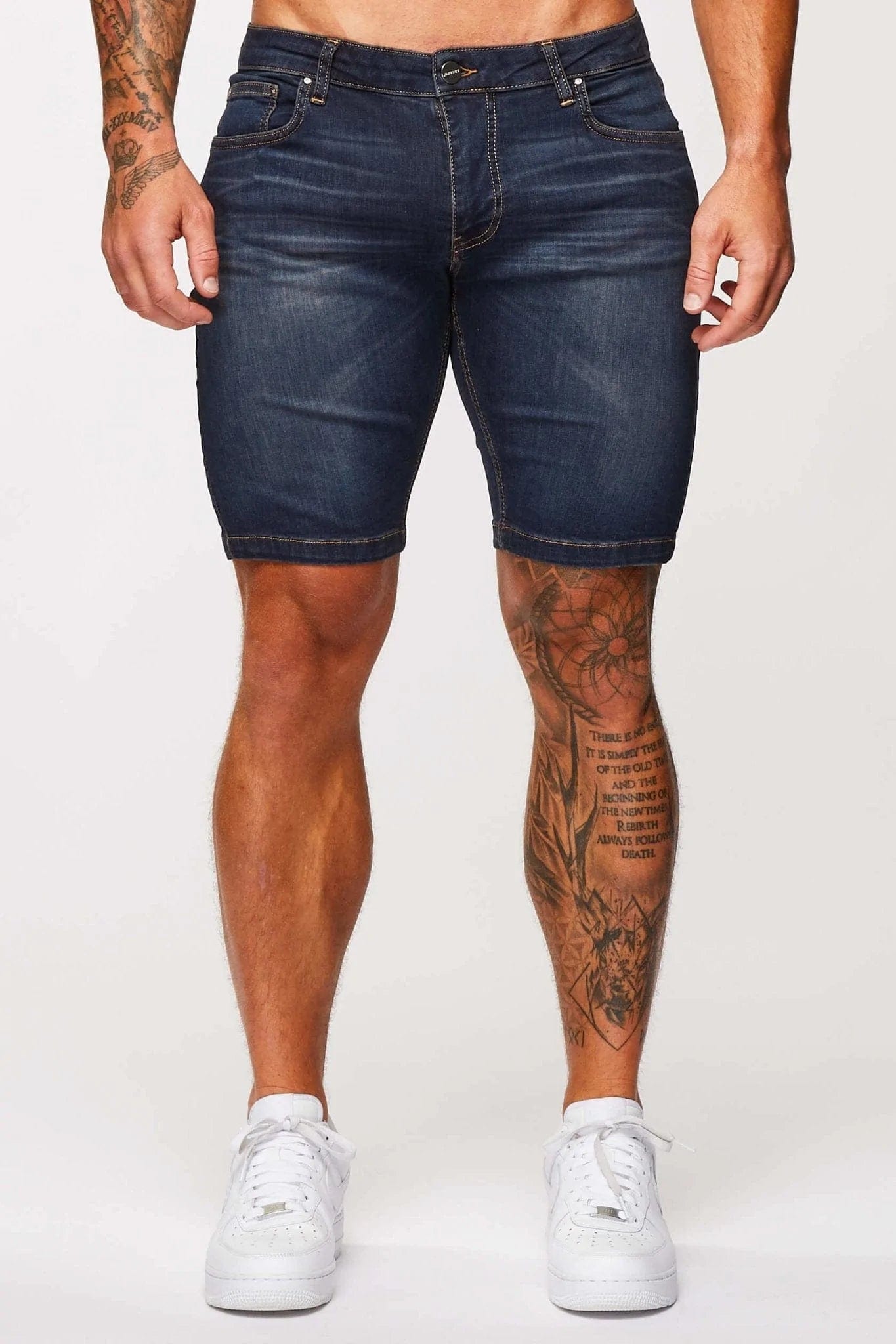 DENIM SHORT - CLASSIC INDIGO BLUE