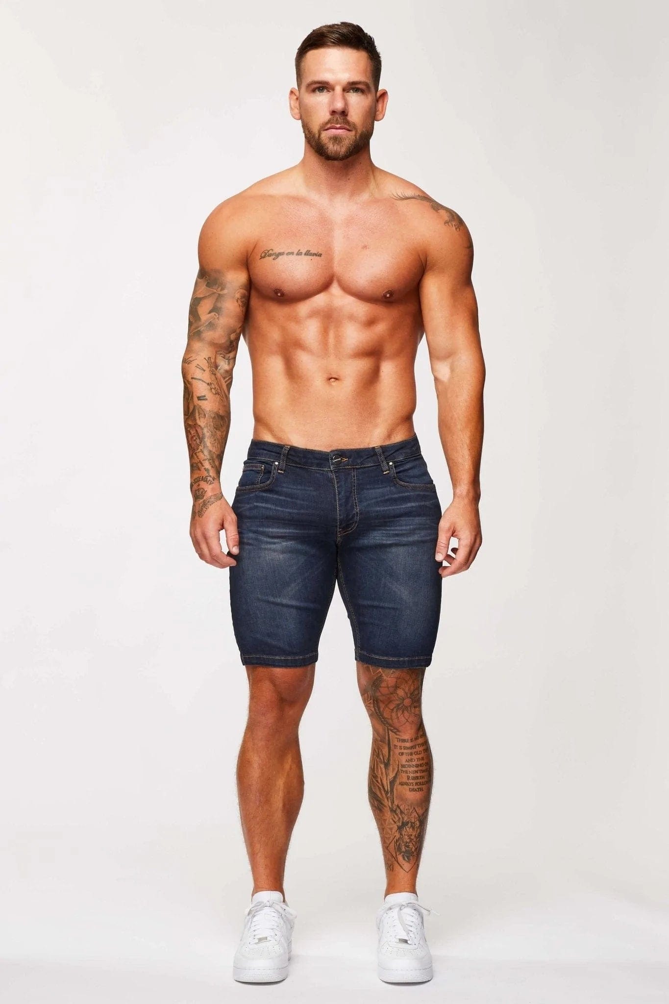 DENIM SHORT - CLASSIC INDIGO BLUE