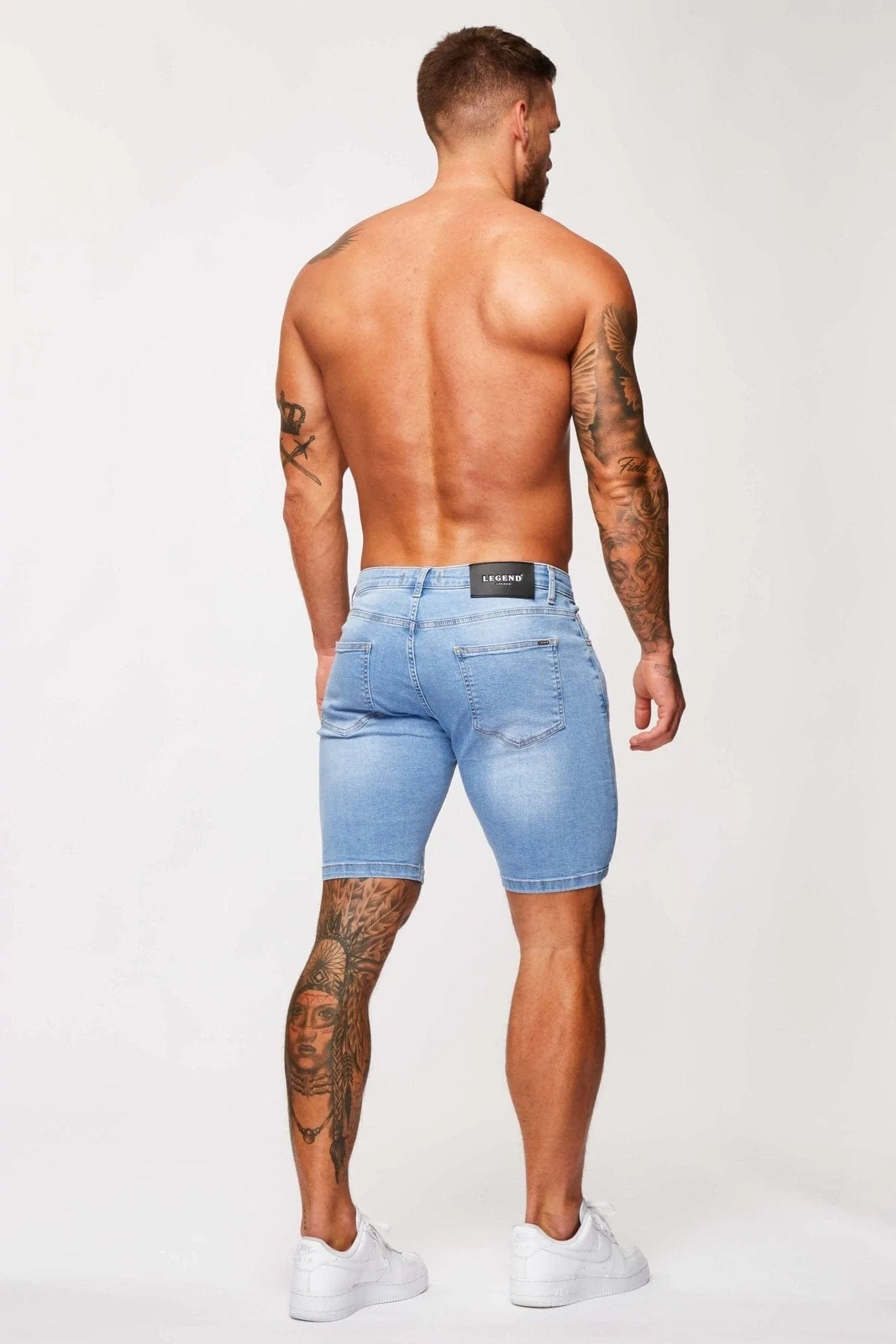 DENIM SHORT - LIGHT BLUE