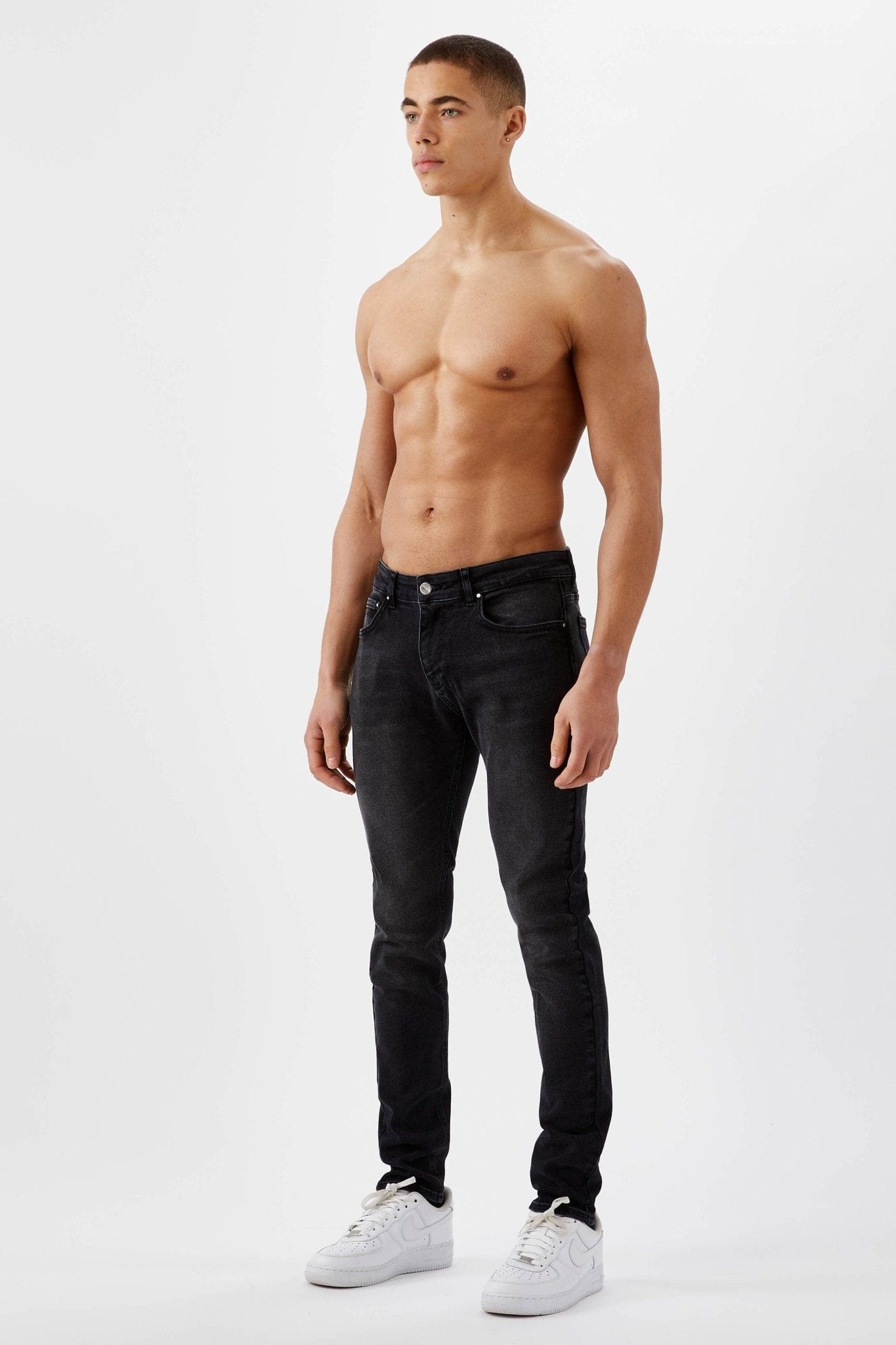 SLIM FIT JEANS 2.0 - CHARCOAL GREY