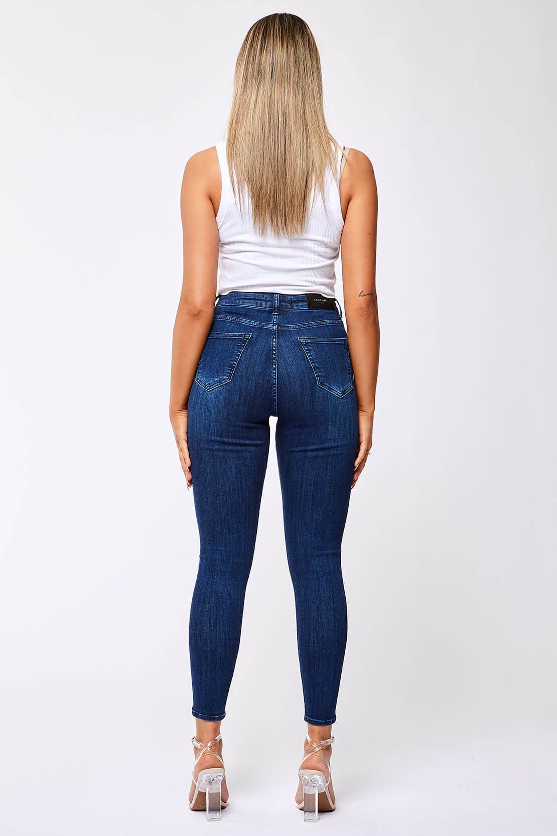 SKINNY JEANS - CLASSIC INDIGO BLUE