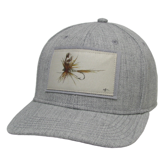 Adams Fly Waxed Cotton Trucker Hat in Khaki/Brown – Aisling