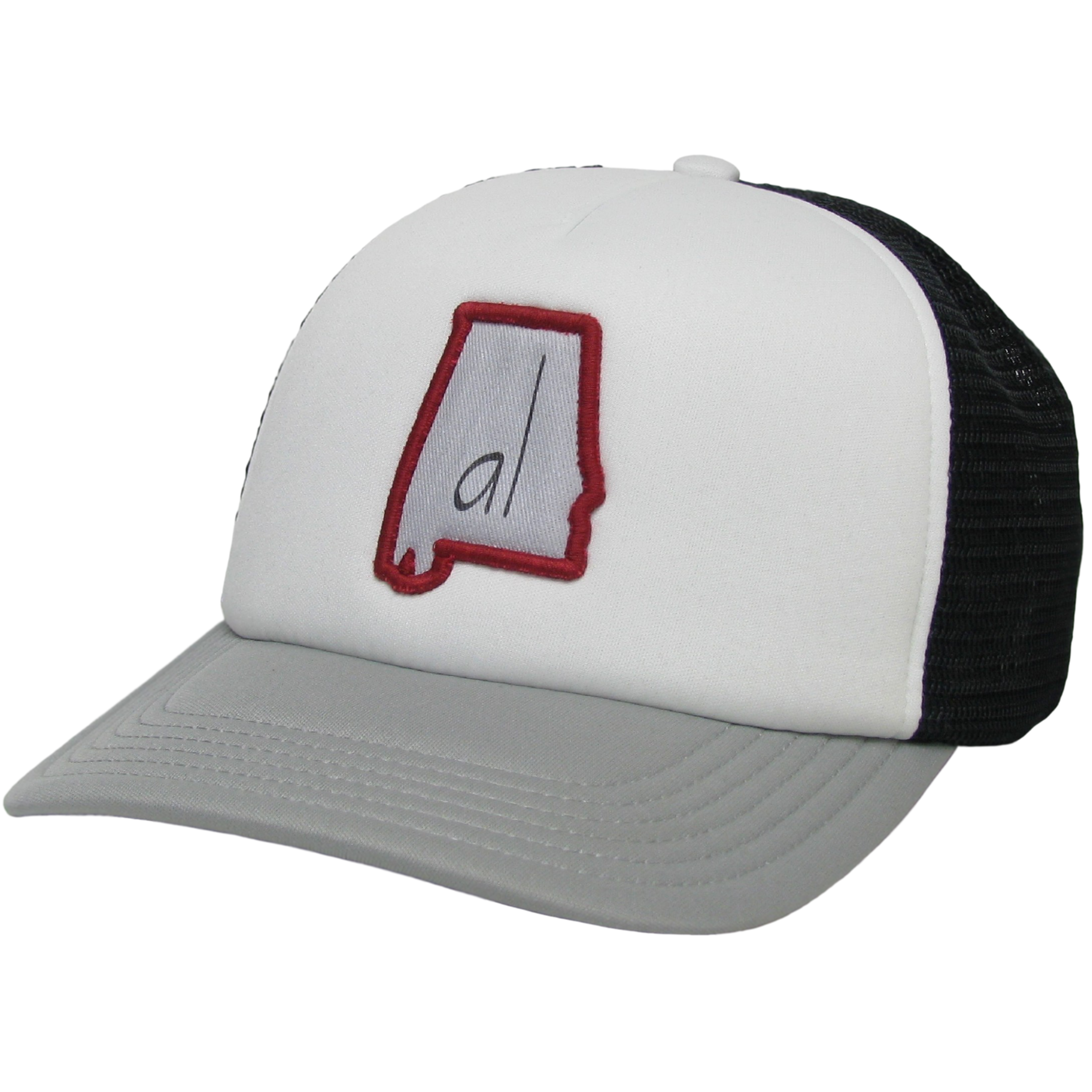 Alabama White Light Grey Black Laguna Trucker Midwest Beyond