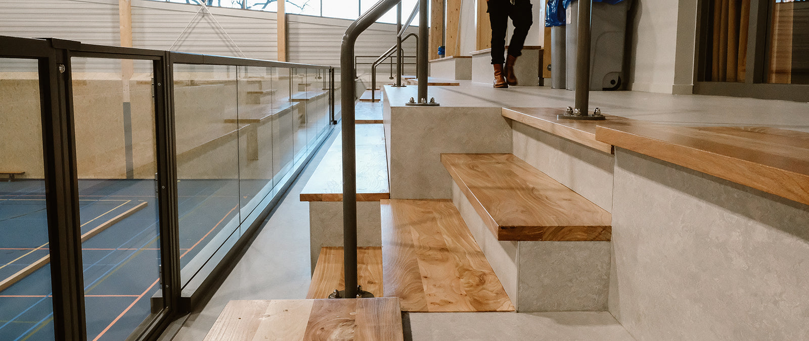 WRZV Zwolle wooden staircase