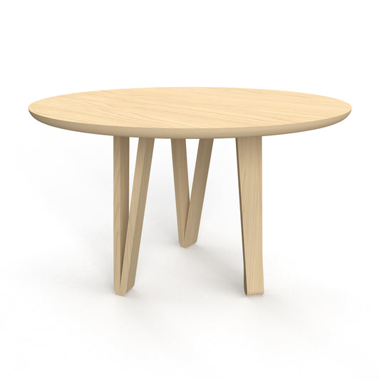Binthout | Rond houten design Speldtafel op Essenhout 180cm