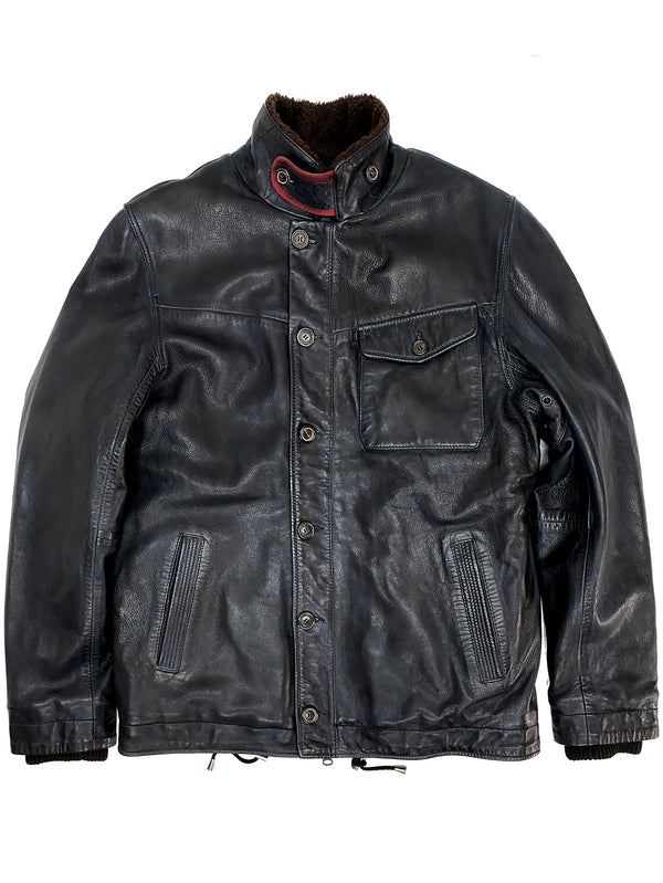 Dillon Leather Jacket 4255 | Gilded Age