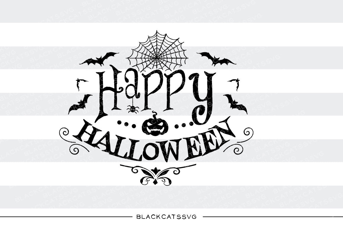 Halloween SVG file Cutting File Clipart in Svg, Eps, Dxf, Png