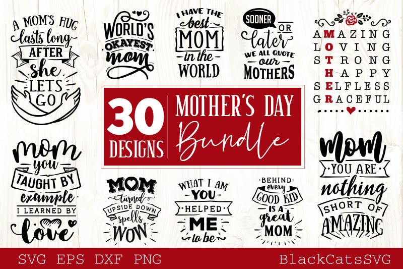 Download Mother S Day Svg Bundle 30 Designs Motherhood Svg Bundle Blackcatssvg