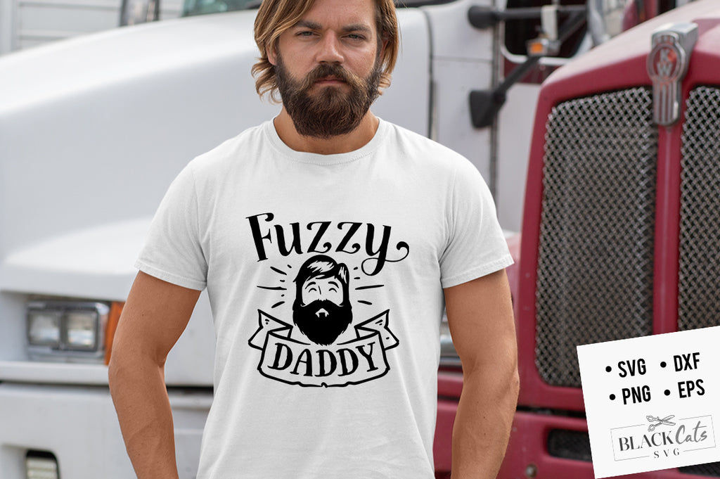 Download Fuzzy Daddy SVG File - BlackCatsSVG